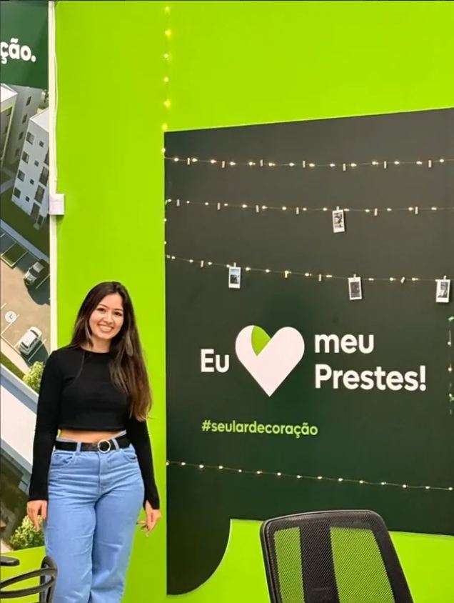 Clientes com a Silvia no evento Casa Fácil