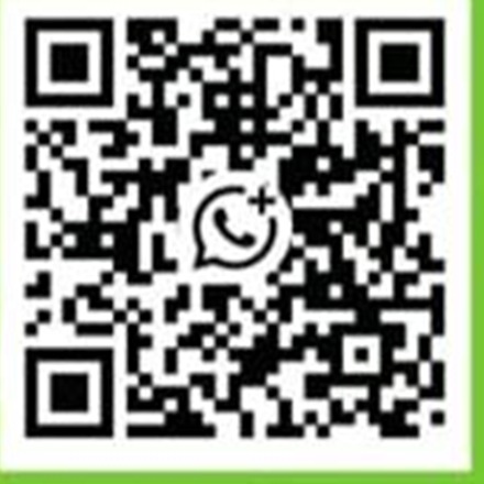QR code que abre a conversa no WhatsApp com a Silvia