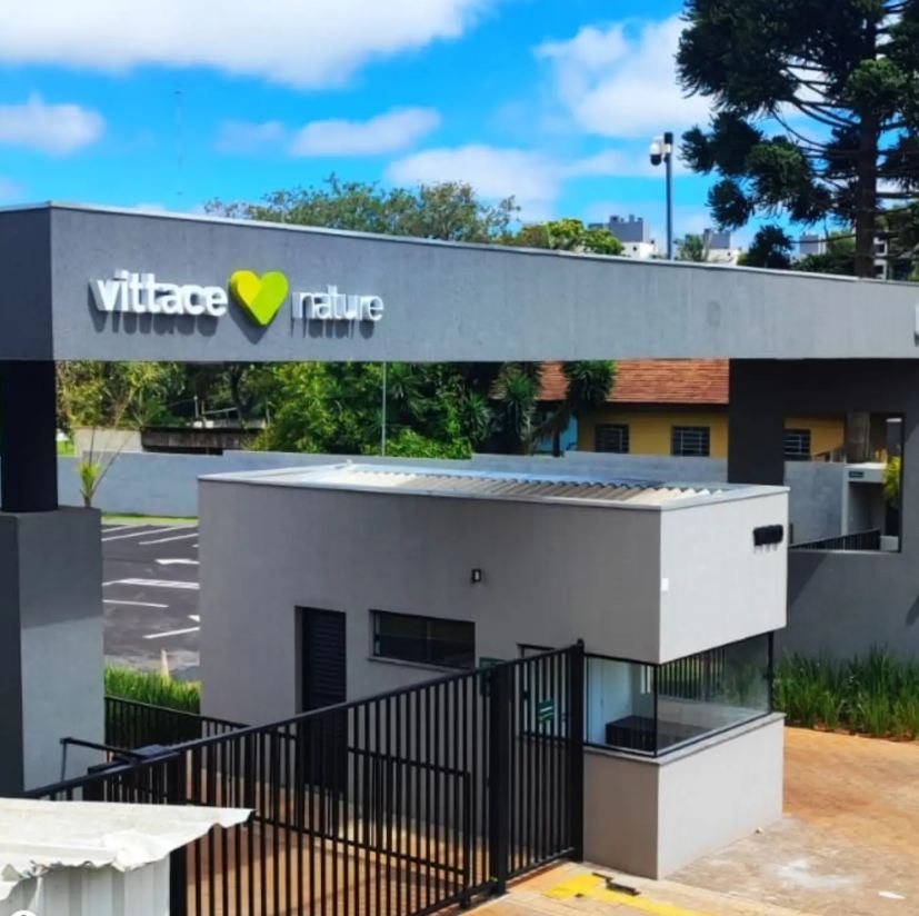 Portaria do Vittace Nature já construída